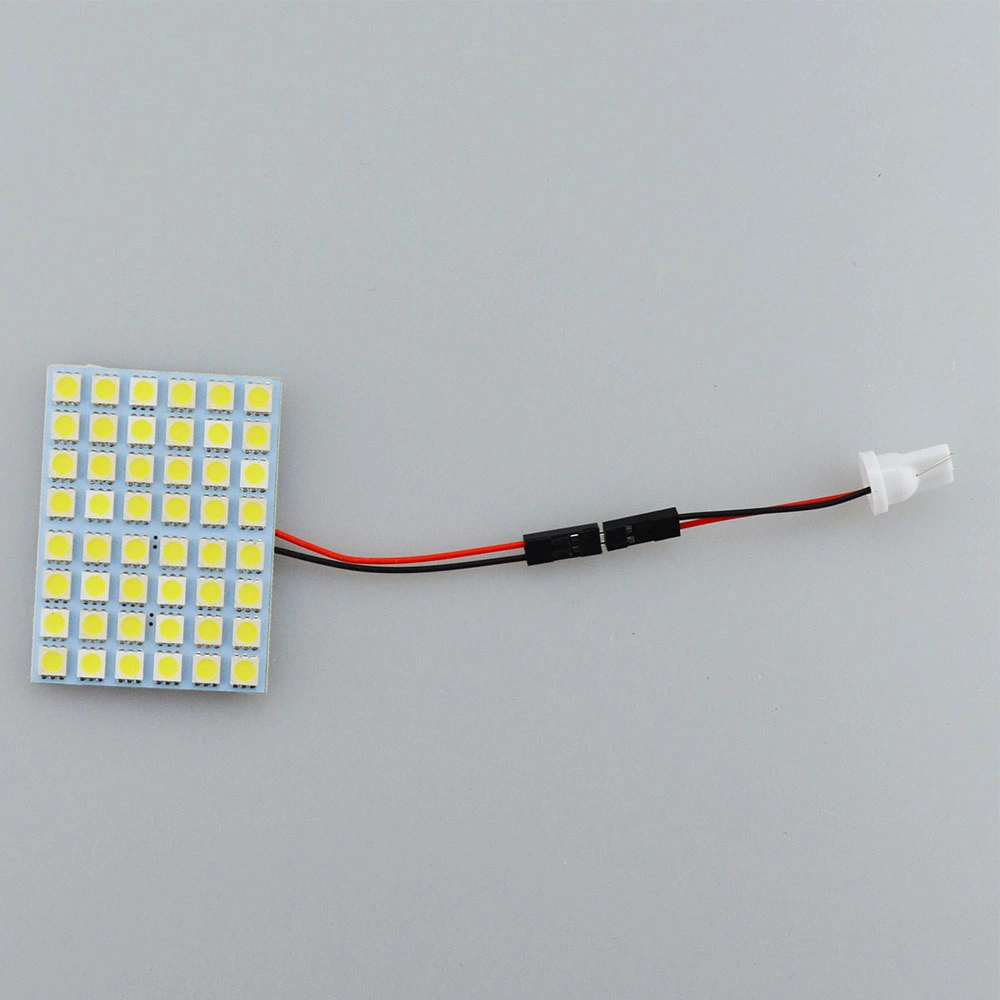 12V Festoon 5050 48SMD Car LED Interior Panel Light C5w W5w T10 Car Roof LED Dome Light Bulb Car Interior Light