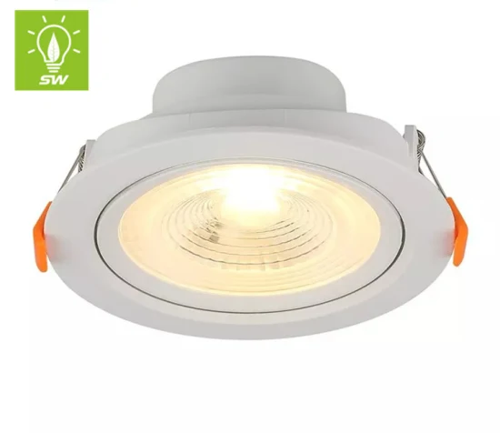 Controlador Eaglerise sin aislamiento 100-240V 30W 50W Iluminación interior de la oficina 90lm / W Brillo Lámpara de techo empotrada Luz LED descendente con 3000K 4500K 6500K