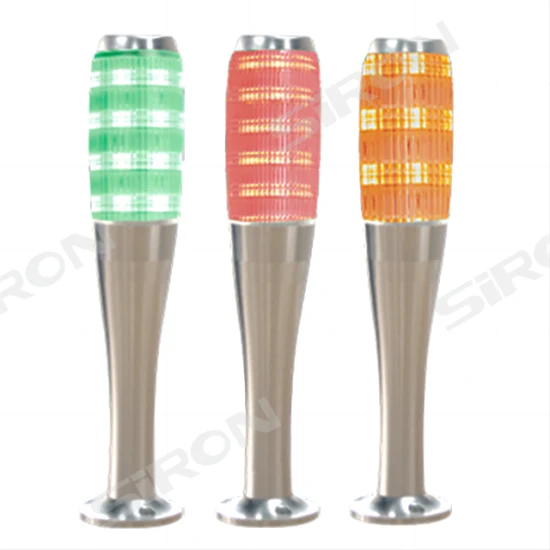 Siron D015 Luz de torre LED de tres colores Luz de advertencia de señal LED multifuncional