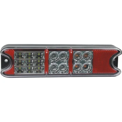 Piezas de carretilla elevadora automática de 10-80 V Luces traseras de carretilla elevadora LED rojas/ámbar/transparentes