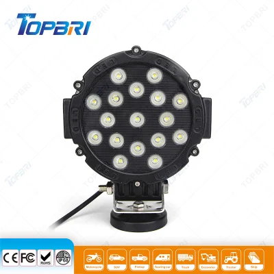 Topbri Emark 12V 50W Láser Inundación LED Trabajo Luz de conducción para coche Moto