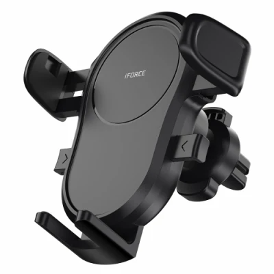 Iforce G4 Universal Gravity Linkage Soporte para teléfono con salida de aire para automóvil Soporte giratorio para teléfono móvil de 360 ​​​​grados