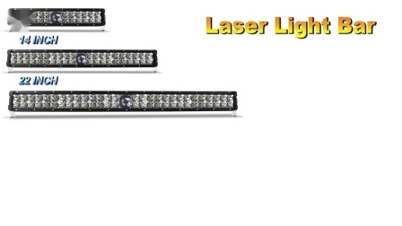 Auto Car Lase LED Bar 22 pulgadas Light 1900m Barra LED Truck off Road 4X4 Laser LED Light Bar